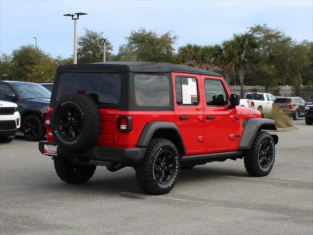 2022 Jeep Wrangler Unlimited Willys 4x4