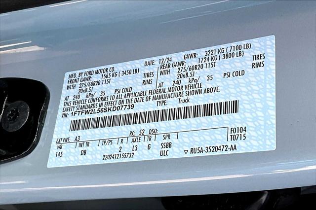 New 2025 Ford F-150 For Sale in Lubbock, TX