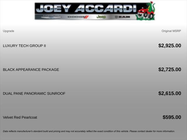 2025 Jeep Grand Cherokee GRAND CHEROKEE L LIMITED 4X2 2025 Jeep Grand Cherokee GRAND CHEROKEE L LIMITED 4X2