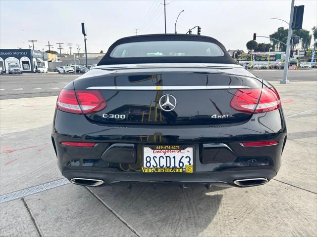 2018 Mercedes-Benz C-CLASS C 300 4MATIC