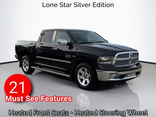 2017 RAM 1500 Lone Star Silver Crew Cab 4x4 57 Box
