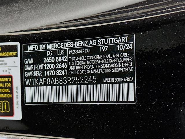 2025 Mercedes-Benz AMG C 63 S E Performance