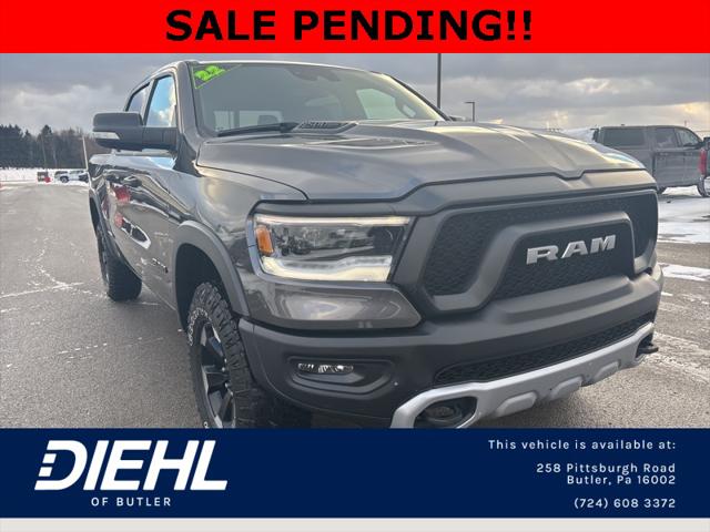 2022 RAM 1500 Rebel Crew Cab 4x4 57 Box