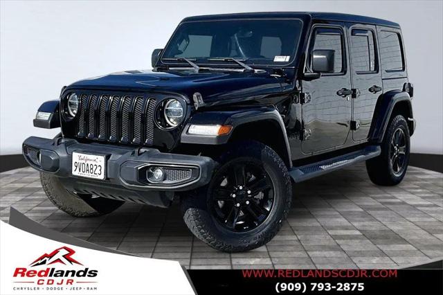 2021 Jeep Wrangler Sahara Altitude 4x4 for sale in Redlands, CA