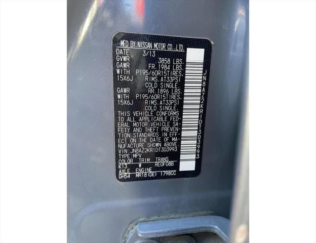 2013 Nissan cube 1.8 S