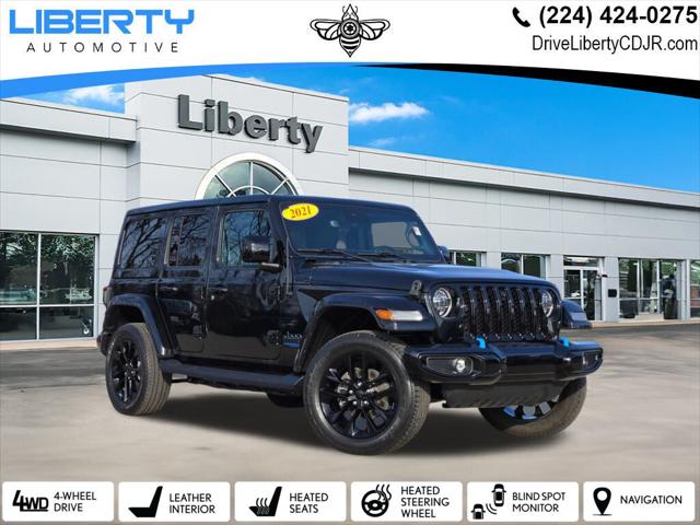 2021 Jeep Wrangler 4xe Unlimited High Altitude 4x4