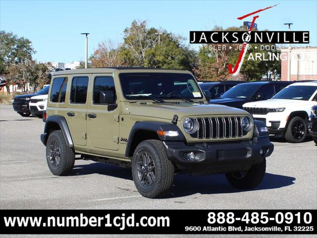 2025 Jeep Wrangler WRANGLER 4-DOOR SPORT S
