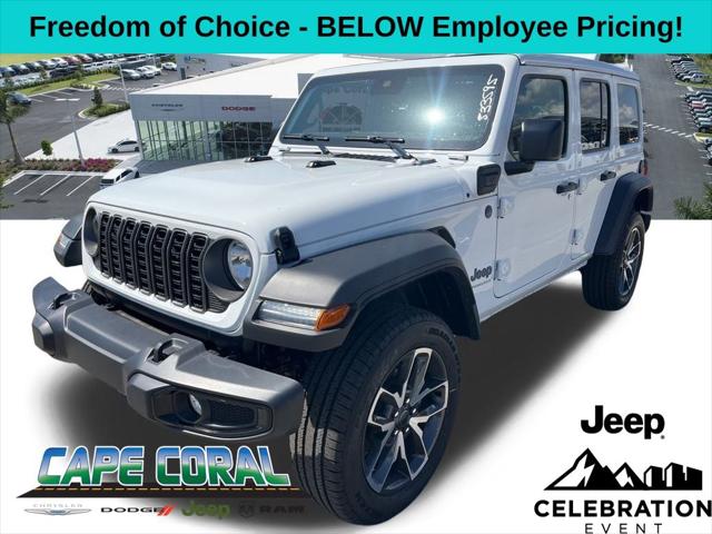 2025 Jeep Wrangler 4xe WRANGLER 4-DOOR SPORT S 4xe