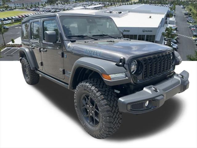 2025 Jeep Wrangler 4xe WRANGLER 4-DOOR WILLYS 4xe