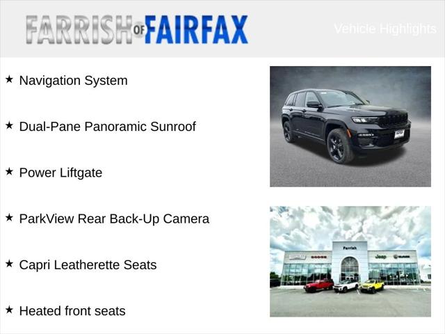 2025 Jeep Grand Cherokee GRAND CHEROKEE LIMITED 4X4