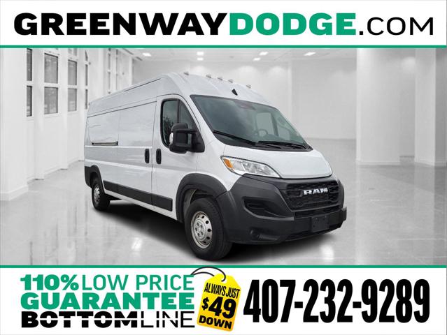 2023 RAM ProMaster 2500 Cargo Van High Roof 159 WB