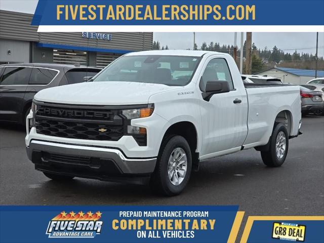 2023 Chevrolet Silverado 1500 2WD Regular Cab Long Bed WT