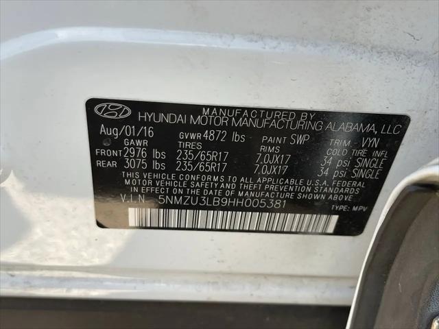 2017 Hyundai Santa Fe Sport 2.4L