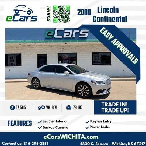 2018 Lincoln Continental Premiere for sale in Wichita, KS