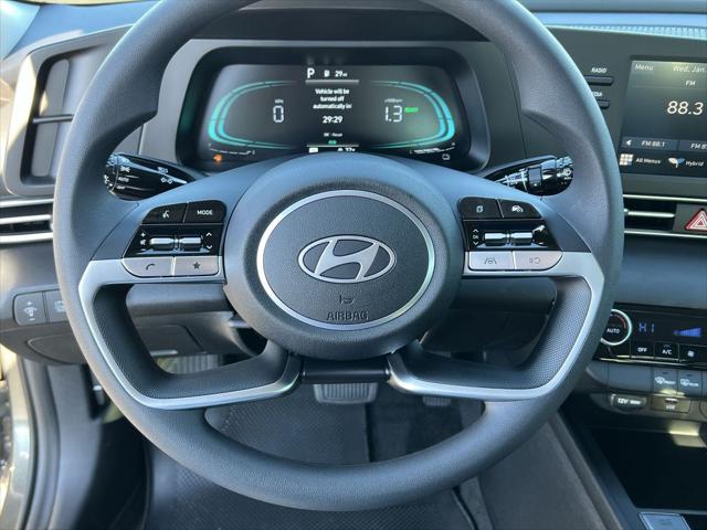 2025 Hyundai Elantra Hybrid Blue