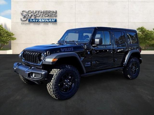 2025 Jeep Wrangler 4xe WRANGLER 4-DOOR WILLYS 4xe