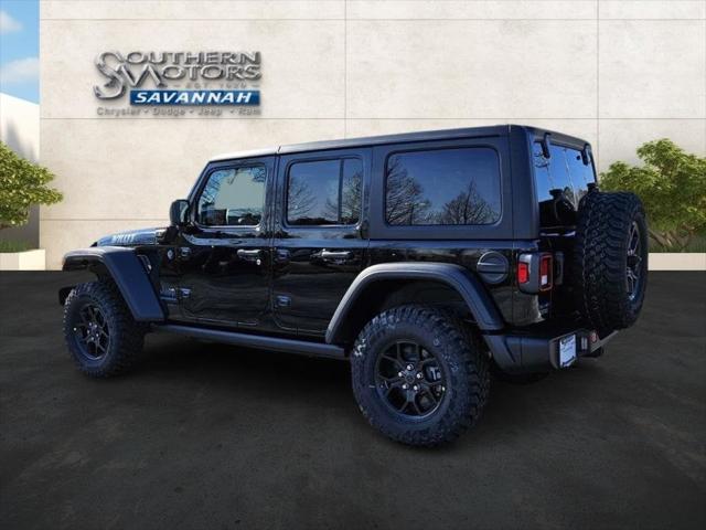 2025 Jeep Wrangler 4xe WRANGLER 4-DOOR WILLYS 4xe