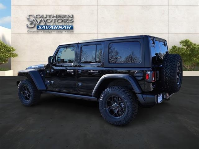 2025 Jeep Wrangler 4xe WRANGLER 4-DOOR WILLYS 4xe
