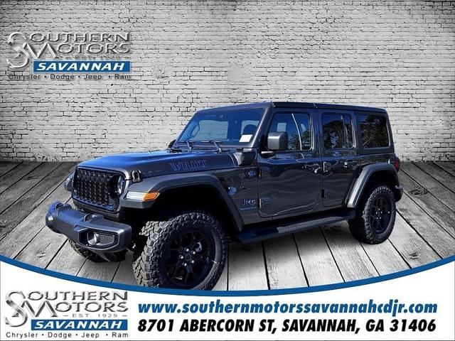 2025 Jeep Wrangler 4xe WRANGLER 4-DOOR WILLYS 4xe