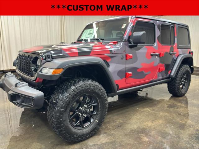 2025 Jeep Wrangler WRANGLER 4-DOOR WILLYS 2025 Jeep Wrangler WRANGLER 4-DOOR WILLYS