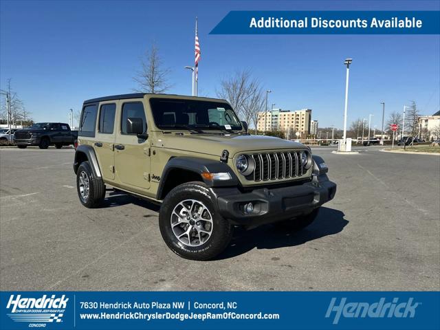 2025 Jeep Wrangler WRANGLER 4-DOOR SPORT S