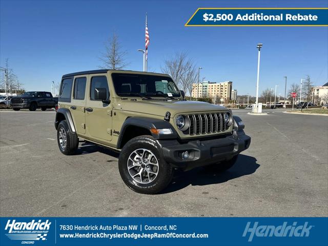 2025 Jeep Wrangler WRANGLER 4-DOOR SPORT S