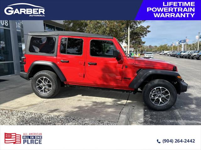2025 Jeep Wrangler WRANGLER 4-DOOR SPORT S