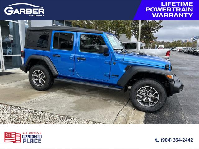 2025 Jeep Wrangler WRANGLER 4-DOOR SPORT S