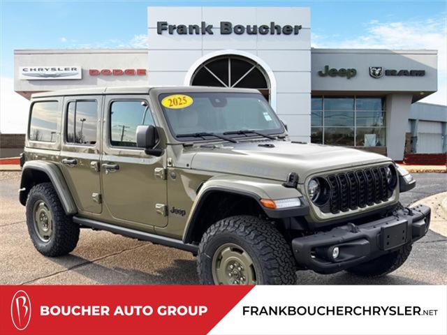 2025 Jeep Wrangler 4xe WRANGLER 4-DOOR WILLYS 41 4xe