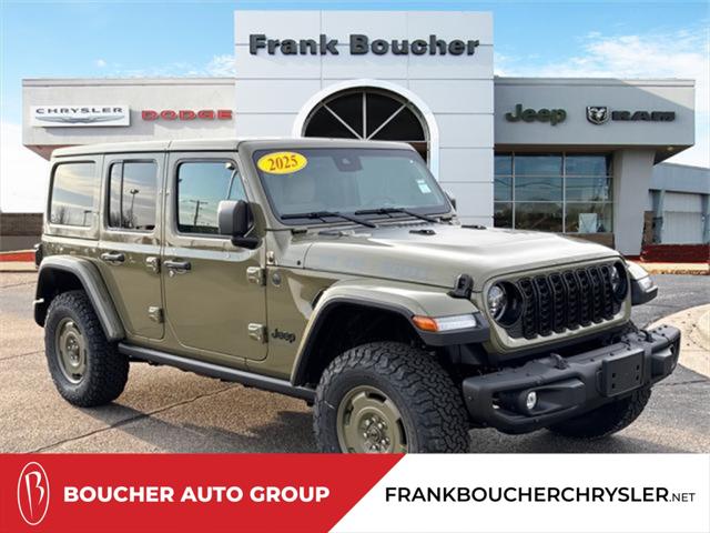 2025 Jeep Wrangler 4xe WRANGLER 4-DOOR WILLYS 41 4xe