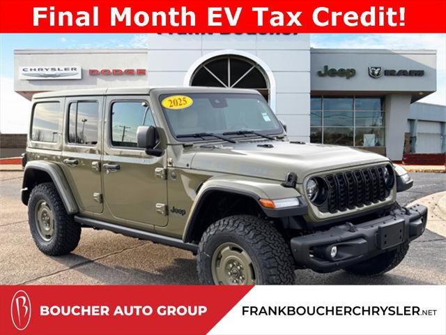 2025 Jeep Wrangler 4xe WRANGLER 4-DOOR WILLYS 41 4xe