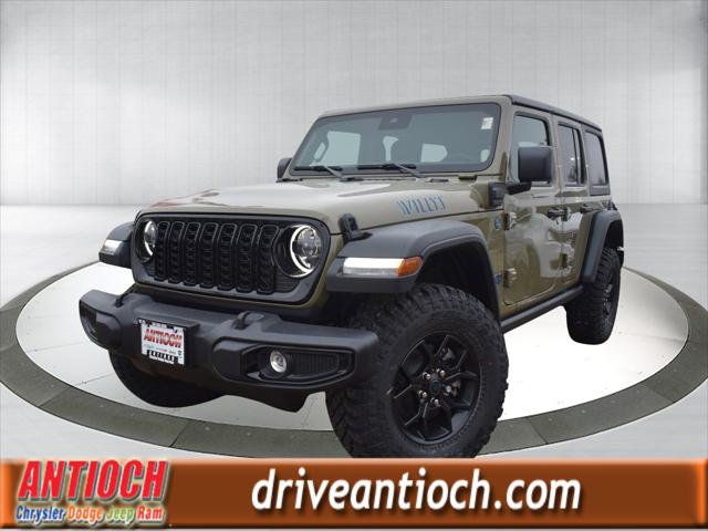 2025 Jeep Wrangler 4xe WRANGLER 4-DOOR WILLYS 4xe