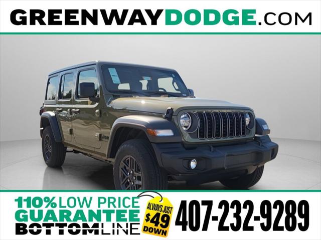 2025 Jeep Wrangler WRANGLER 4-DOOR SPORT S