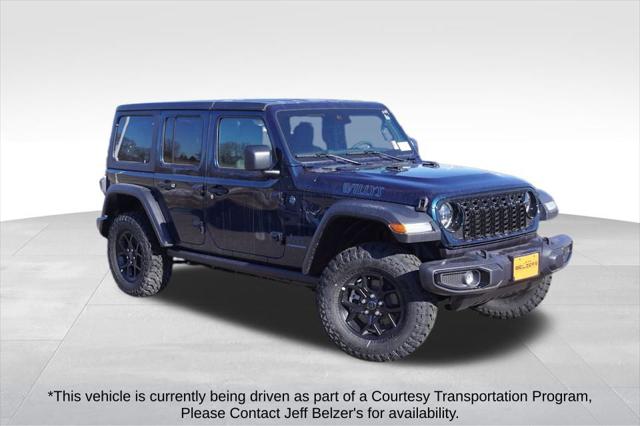 2025 Jeep Wrangler 4xe WRANGLER 4-DOOR WILLYS 4xe