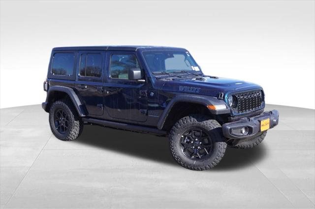 2025 Jeep Wrangler 4xe WRANGLER 4-DOOR WILLYS 4xe