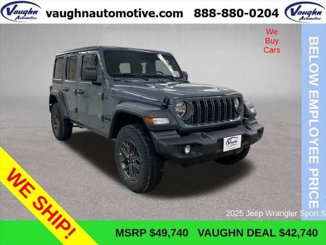 2025 Jeep Wrangler WRANGLER 4-DOOR SPORT S