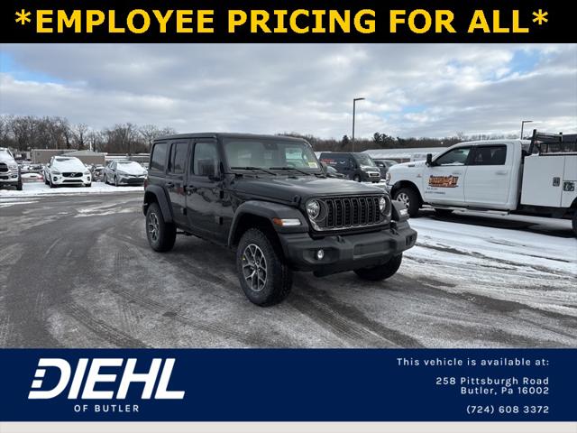2025 Jeep Wrangler WRANGLER 4-DOOR SPORT S