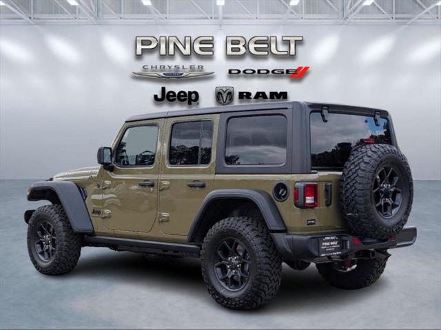 2025 Jeep Wrangler WRANGLER 4-DOOR WILLYS