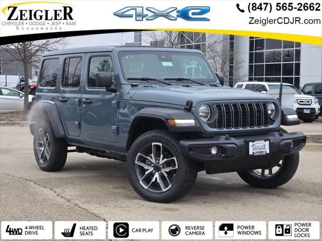 2025 Jeep Wrangler 4xe WRANGLER 4-DOOR SPORT S 4xe