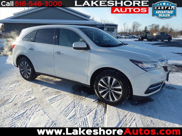 2016 Acura MDX Technology & AcuraWatch Plus Packages for sale in Holland, MI