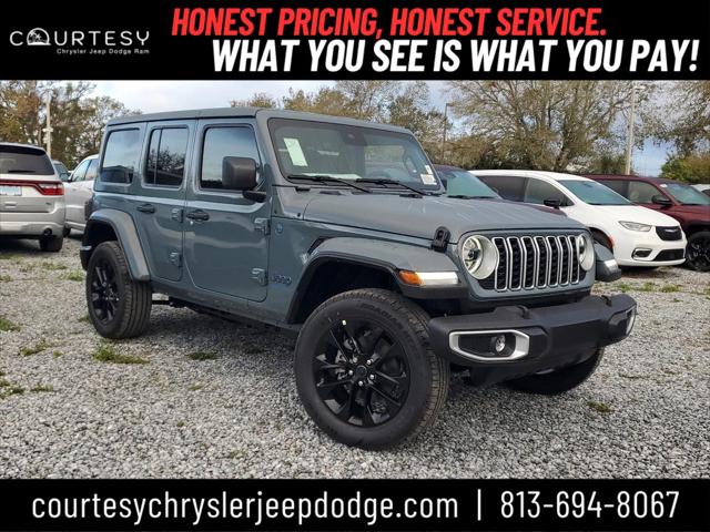2025 Jeep Wrangler 4xe WRANGLER 4-DOOR SAHARA 4xe