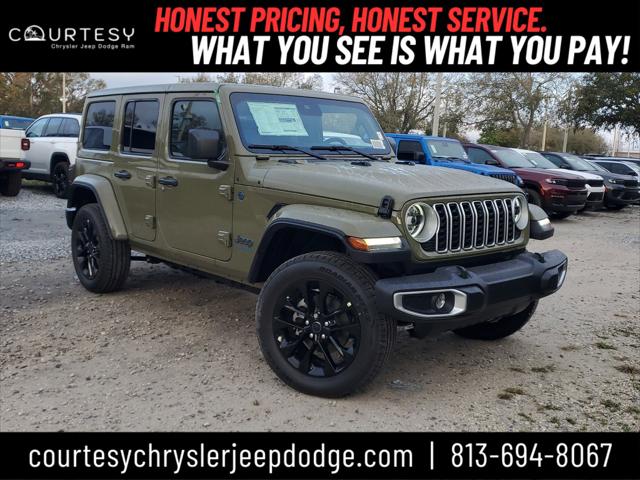 2025 Jeep Wrangler 4xe WRANGLER 4-DOOR SAHARA 4xe