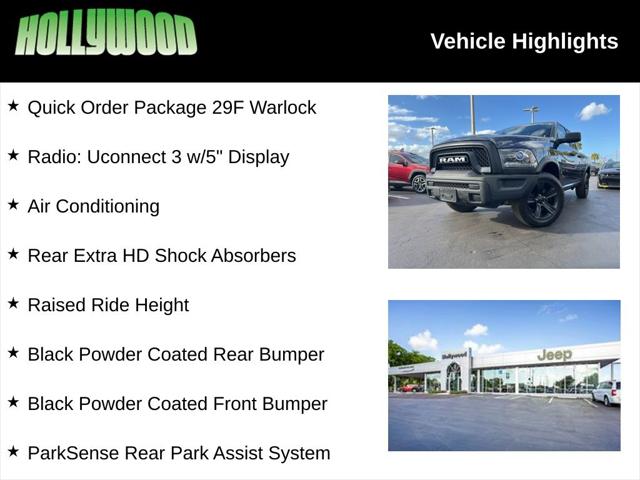 2021 RAM 1500 Classic Warlock Quad Cab 4x4 64 Box