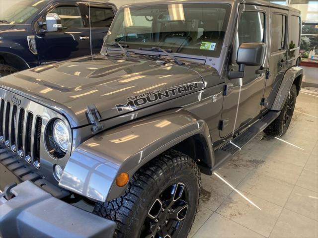 2017 Jeep Wrangler Unlimited Smoky Mountain 4x4