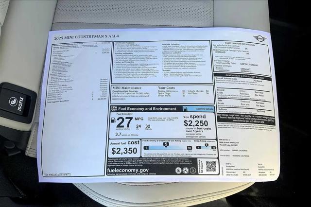 2025 MINI Cooper Countryman Cooper S
