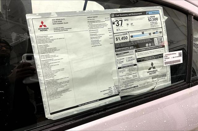 2024 Mitsubishi Mirage G4 ES