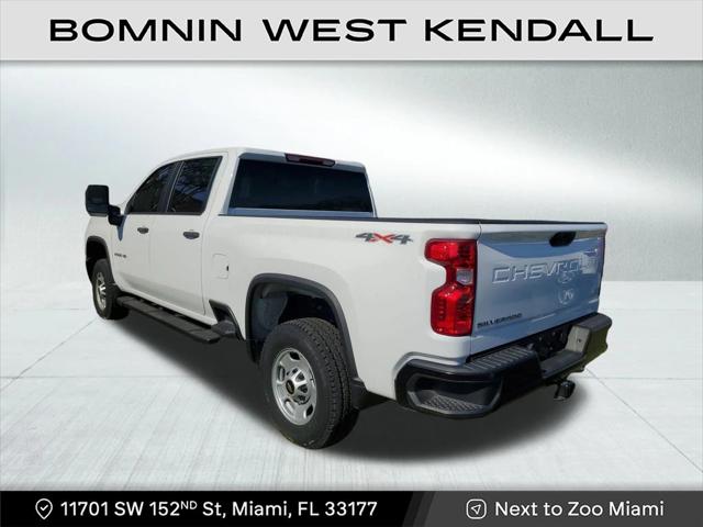 2024 Chevrolet Silverado 2500HD 4WD Crew Cab Standard Bed Work Truck