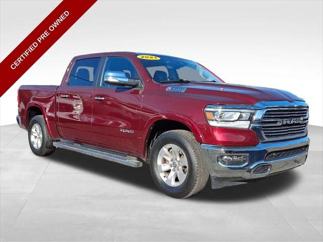 2021 RAM 1500 Laramie Crew Cab 4x4 57 Box