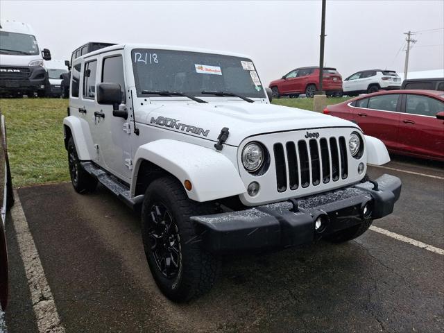 2017 Jeep Wrangler Unlimited Smoky Mountain 4x4