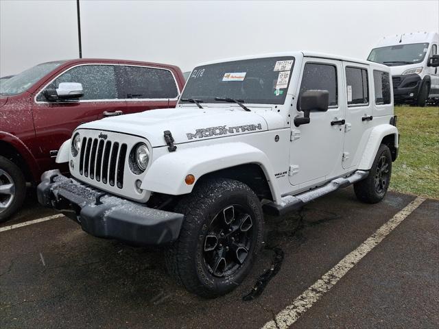 2017 Jeep Wrangler Unlimited Smoky Mountain 4x4